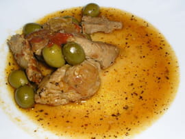 Veau aux olives