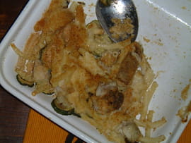 Gratin de poisson aux p�tes