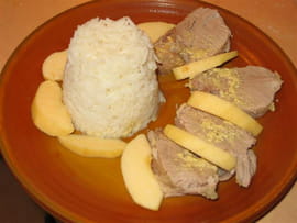 Papillote de filet mignon � la moutarde