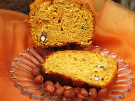 G�teau aux carottes et aux noisettes