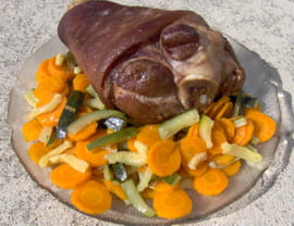 Jarret de veau au citron