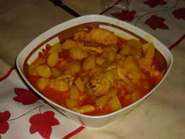 Bouillabaisse de poulet