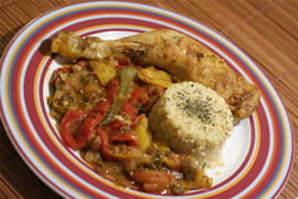 Poulet basquaise
