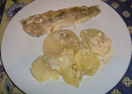 Filets de colin au four