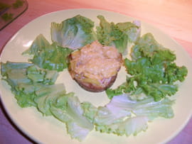 Timbale de pommes de terre au jambon