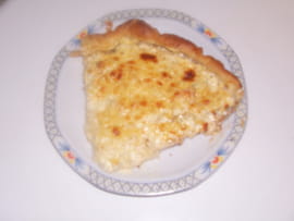 Tarte feuillet�e au Boursin