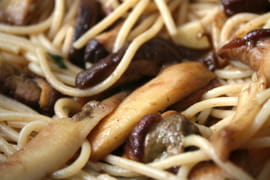 Spaghettis aux c�pes