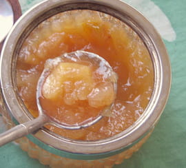 Confiture de coings et poires au miel