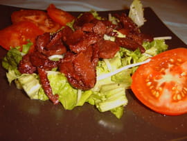 Salade de foies de volaille