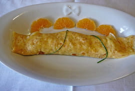 Cr�pes farcies au saumon fum�