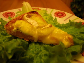 Tatin de pommes au Chaource
