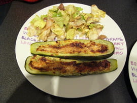 Courgettes gratin�es