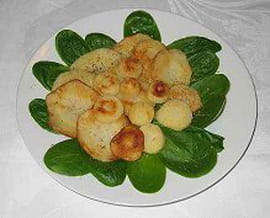 Salade de m�che � l orange