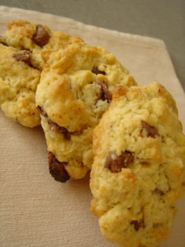Cookies au chocolat et aux noix