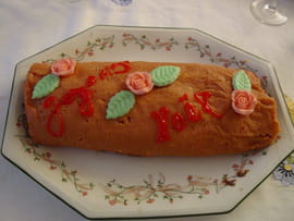 B�che de Rozoy aux biscuits de Reims