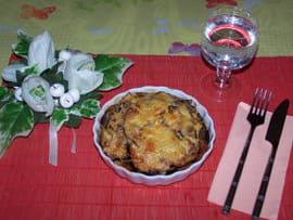 Gratin d aubergine au thon