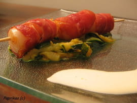 Brochettes de Saint-Jacques