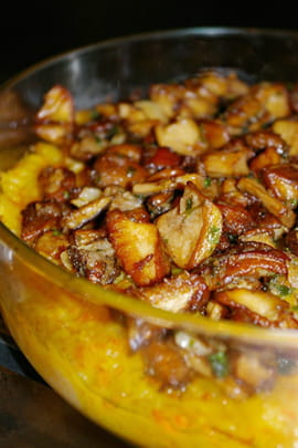 Paillasson de l�gumes et c�pes de Bordeaux