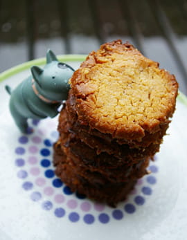 Sabl� aux noix, amandes et sirop d��rable
