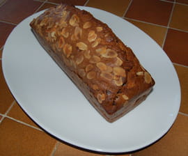Cake poire, chocolat, amandes
