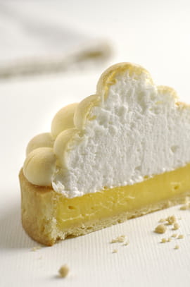 Tarte aux deux citrons