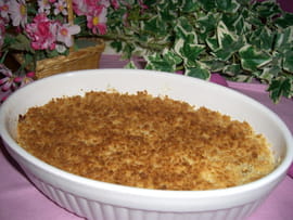Crumble aux fruits exotiques