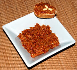 Tapenade aux tomates s�ch�es et olives vertes