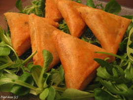 Briouates au saumon