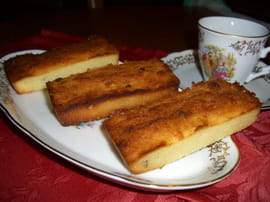 Financiers � la noix de coco, p�pites de chocolat