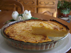 Tarte � la cr�me p�tissi�re � la noix de coco