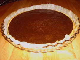 Tarte au chocolat facile