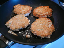Galettes de saumon