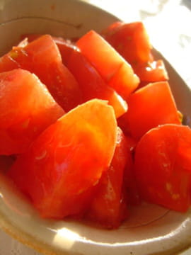 Tomates sucr�es au vin blanc