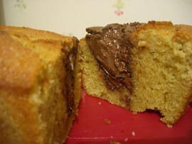 Cake au Nutella