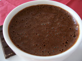 Mousse au chocolat et caramel au beurre sal�