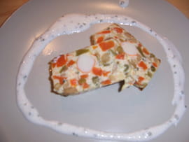 Pain de surimi � la mac�doine