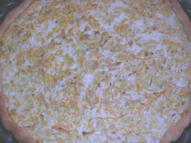 Quiche au tofu et l�gumes