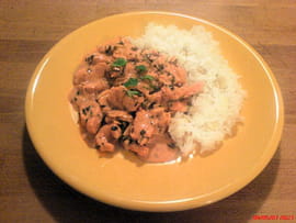 Poulet tandoori coco