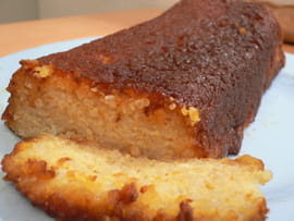 G�teau de riz au caramel et � l orange