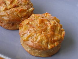 Muffins l�gers aux pommes