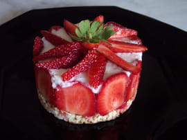Charlottine de fraises