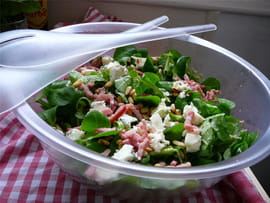 Salade de m�che au Roquefort
