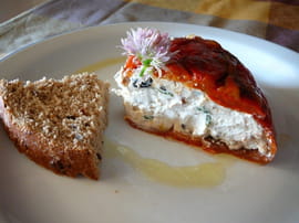 Ricotta aux poivrons
