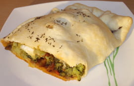 Chausson express brocoli-ratatouille-Mozzarella