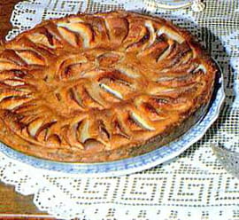 Tarte aux pommes à la cannelle