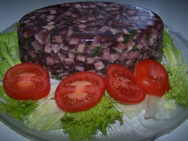 Terrine de porc � l �chalote