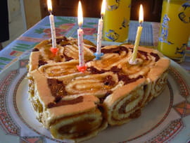 Roulade au chocolat