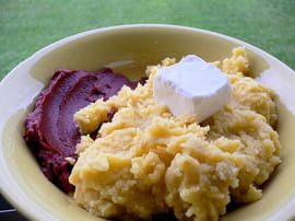 Polenta � la tomate