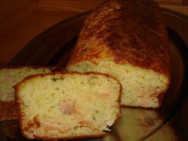 Cake au saumon fum�