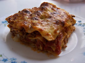 Lasagnes � la bolognaise